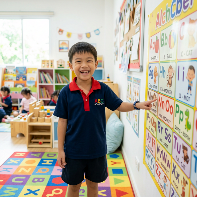 เด็กเรียน Phonics อย่างสนุกสนาน